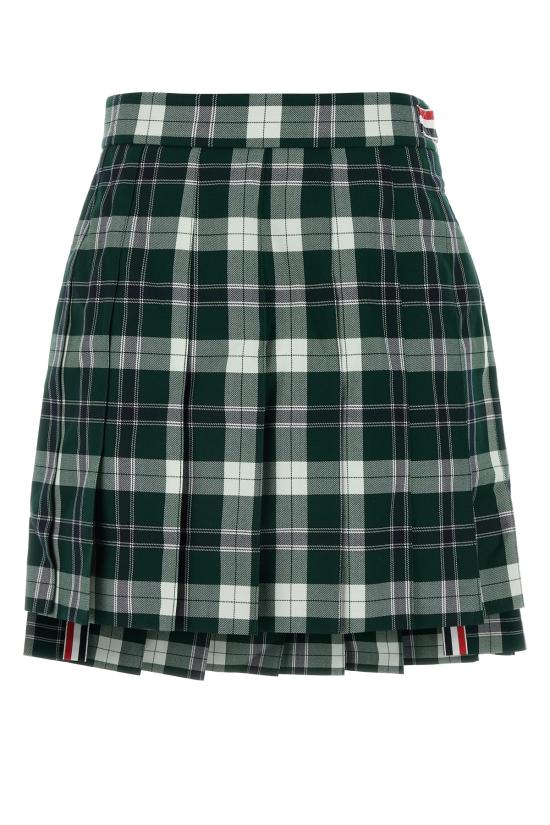 24FW 톰브라운 숏 스커트 FGC402AF0428 310 DKGREEN