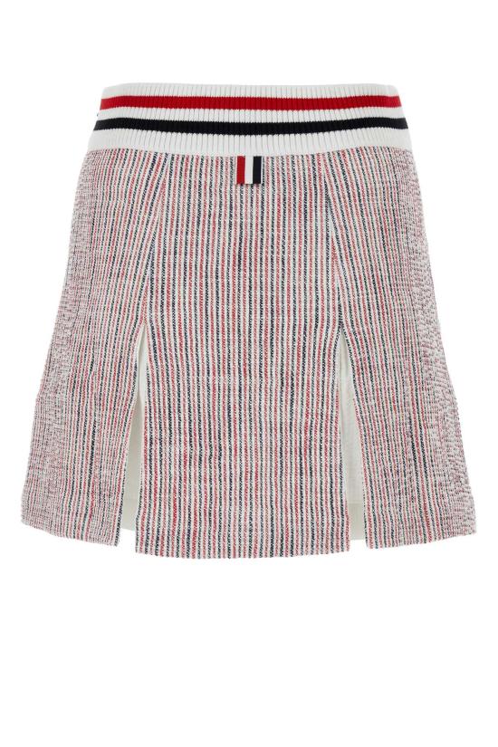  톰브라운 숏 스커트 FJK117AJ0144 960 Stripped - THOM BROWNE