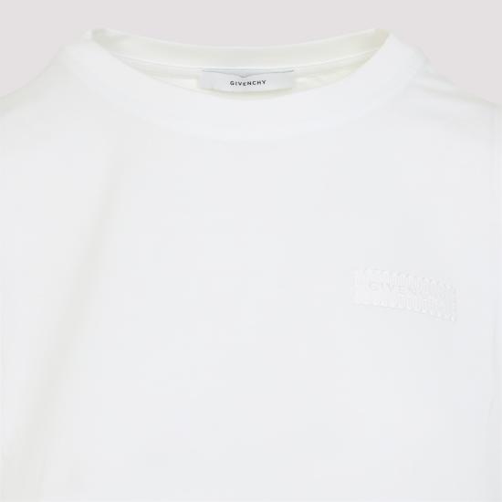 25FW 지방시 반팔 티셔츠 BW70FJG24J 100 WHITE - GIVENCHY