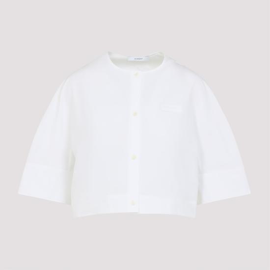 25FW 지방시 셔츠 BW61EZ1634 100 WHITE - GIVENCHY