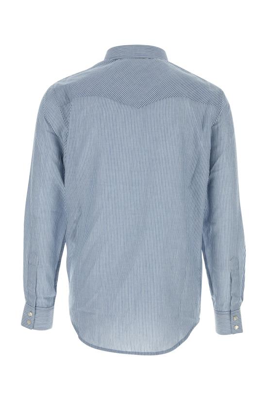 25SS 셀린느 긴팔 셔츠 2C892777V 01BB XHITEBLUE - CELINE