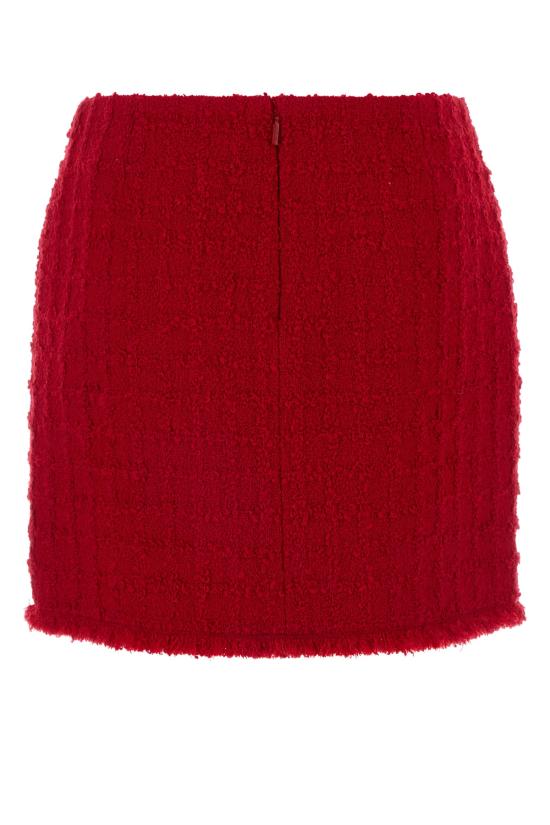  베르사체 숏 스커트 10173111A12532 1RB30 RBLIPSTICKRED - VERSACE