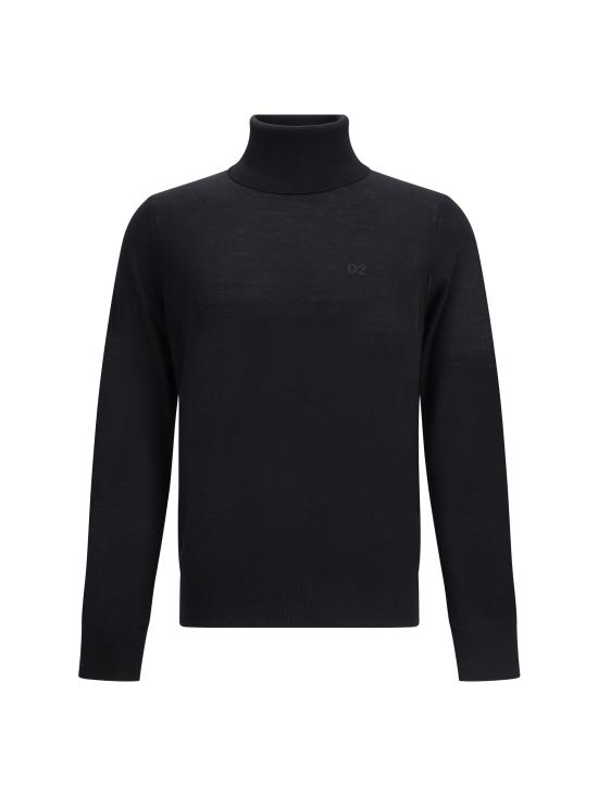 25FW 디스퀘어드2 터틀넥 S74HA1440S18310 900 BLACK