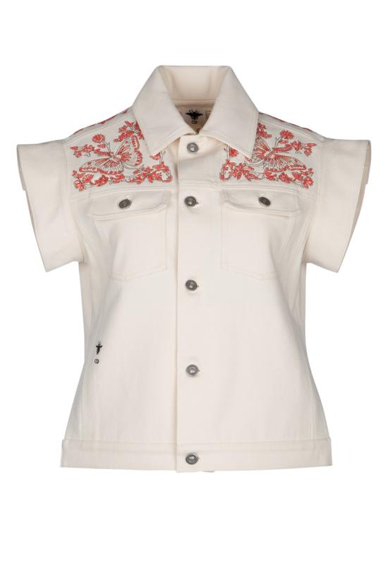  디올 수트 자켓 412V19X3296 0825 White