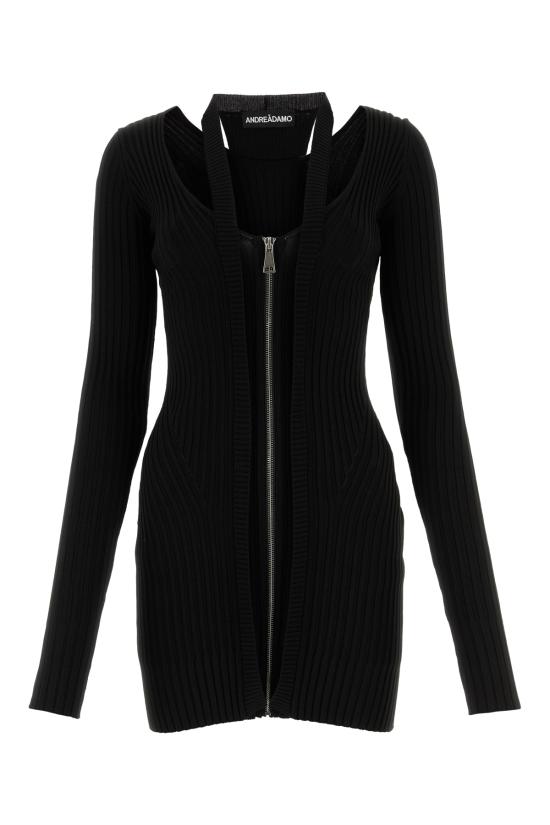  안드레아 아다모 숏 원피스 ADFW23DR11770473 0473 Black