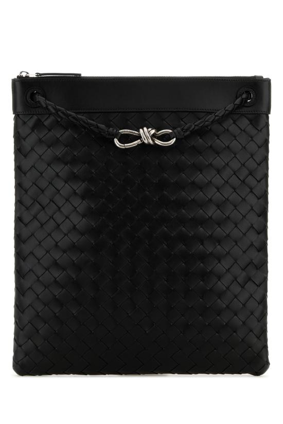 25FW 보테가베네타 클러치/파우치 806490V2HLD 1208 BLACKVINTAGESILVER