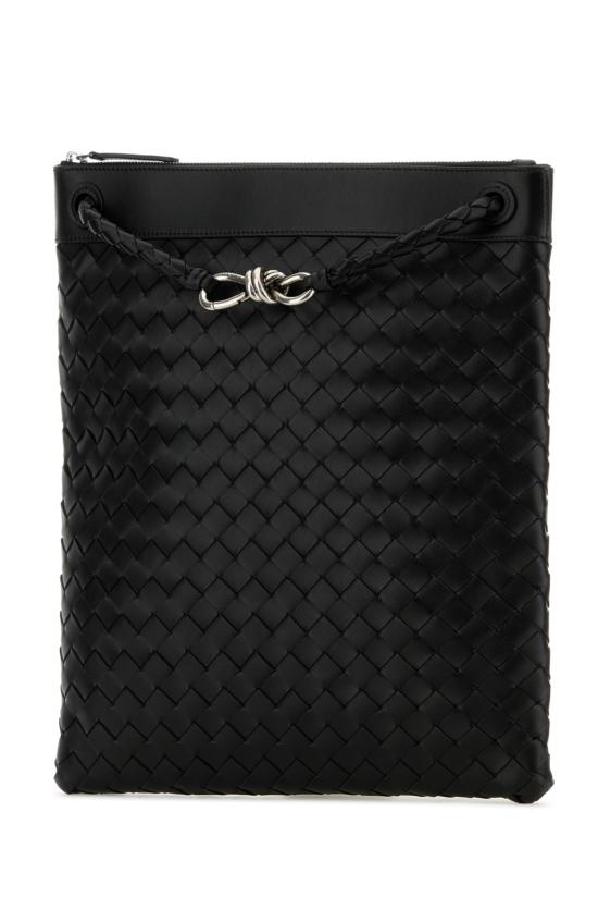 25FW 보테가베네타 클러치/파우치 806490V2HLD 1208 BLACKVINTAGESILVER - BOTTEGA VENETA