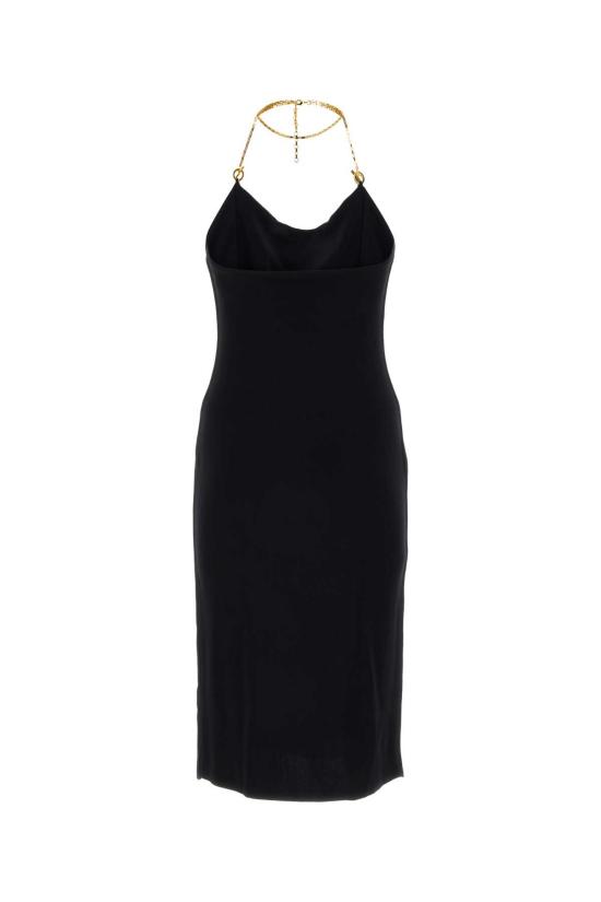  보테가베네타 미디 원피스 773543V3O30 1000 Black - BOTTEGA VENETA