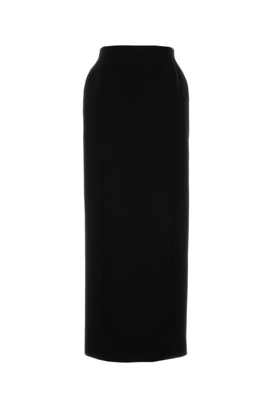 25SS 발렌시아가 롱 스커트 814081TPT24 1000 Black