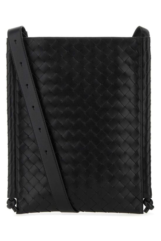 26SS 보테가베네타 라지 플랫 루프백 776204V2HL1 8803 Black