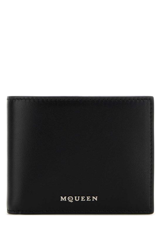 26SS 알렉산더 맥퀸 남성지갑 8050671AATS 1000 Black