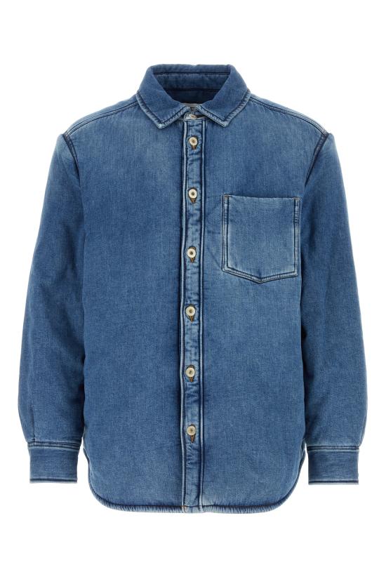  로에베 데님 셔츠 H526Y50X12 INDIGOBLUE