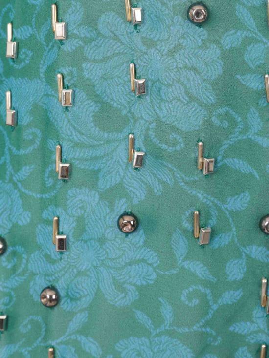 25SS 드리스 반 노튼 블라우스 2510107631011 503 TURQUOISE - DRIES VAN NOTEN