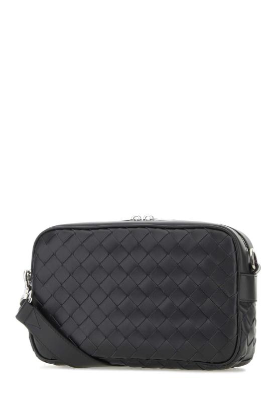 26SS 보테가베네타 인트레치아토 스몰 카메라백 755923V2HL1 2077 Black - BOTTEGA VENETA
