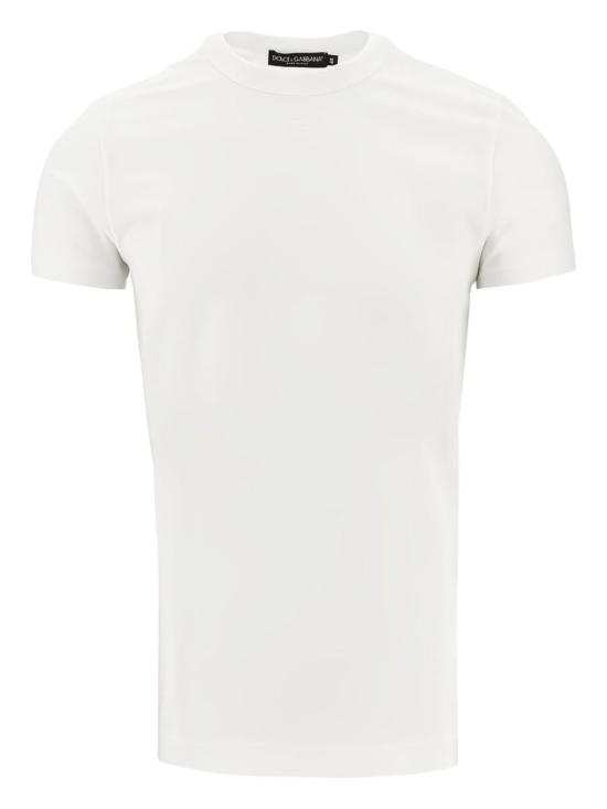 25FW 돌체앤가바나 반팔 티셔츠 G8SX0ZG7PIYW0800 WHITE