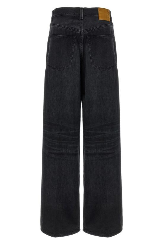 25FW 하이쿠레 데님 팬츠 CANDYBLACK TENCEL Black - HAIKURE