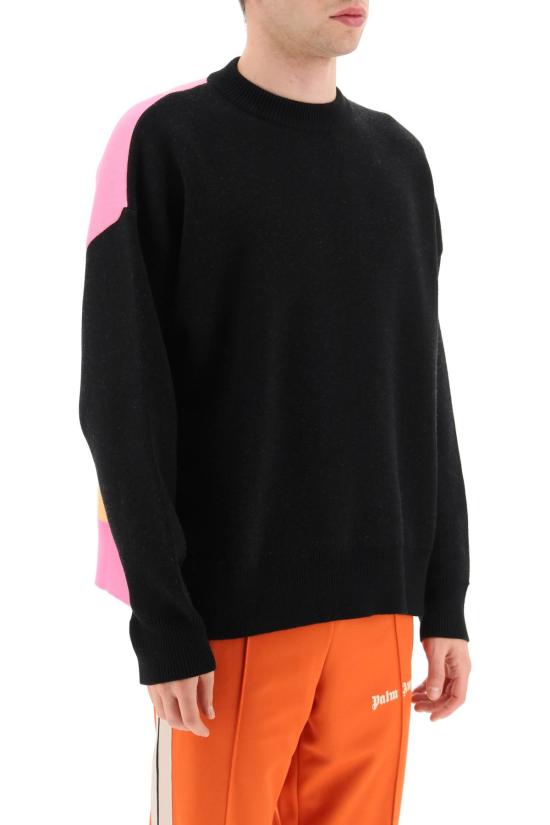  팜앤젤스 긴팔 티셔츠 PMHE007S23KNI001 1084 Multicolor - PALM ANGELS