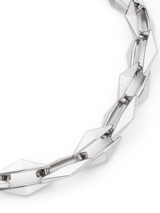 25SS 지미추 팔찌 DIAMOND CHN NECKLACE CZI ANTIQUE SILVER MULTICOLOR - JIMMY CHOO