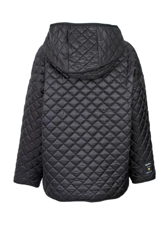 25FW 막스마라 더 큐브 LEO 레오 발수 캔버스 리버시블 패디드 자켓  LEO009 Black - MAXMARA THE CUBE