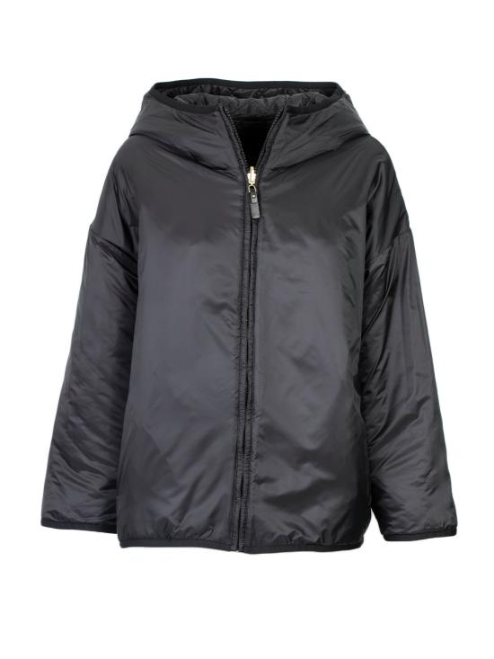 25FW 막스마라 더 큐브 LEO 레오 발수 캔버스 리버시블 패디드 자켓  LEO009 Black - MAXMARA THE CUBE