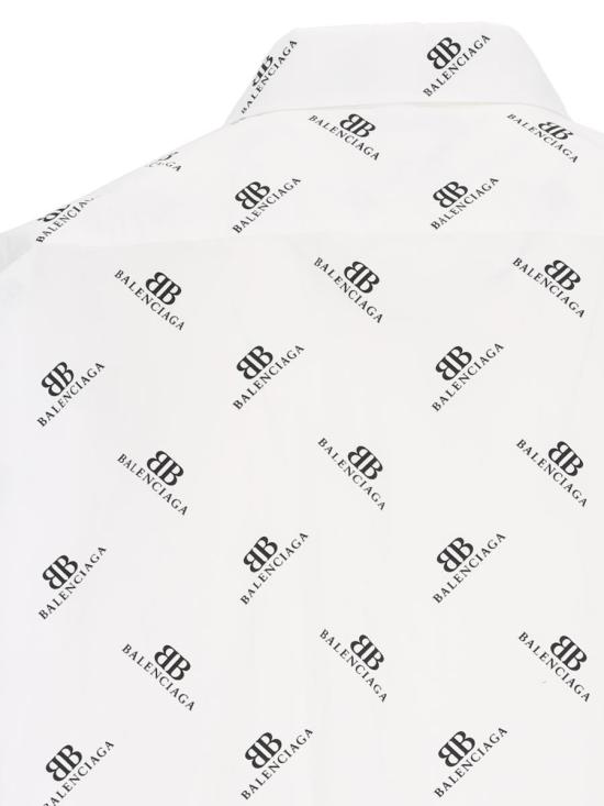 24FW 발렌시아가 긴팔 셔츠 662983 TQL149040 WHITE - BALENCIAGA