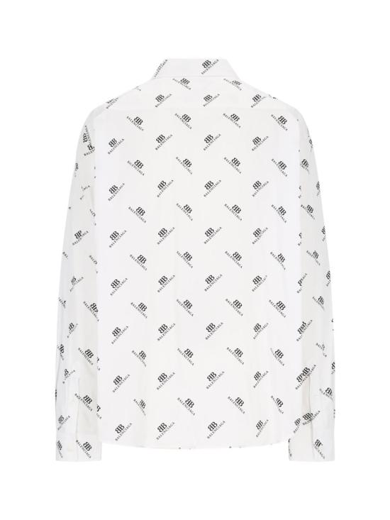 24FW 발렌시아가 긴팔 셔츠 662983 TQL149040 WHITE - BALENCIAGA