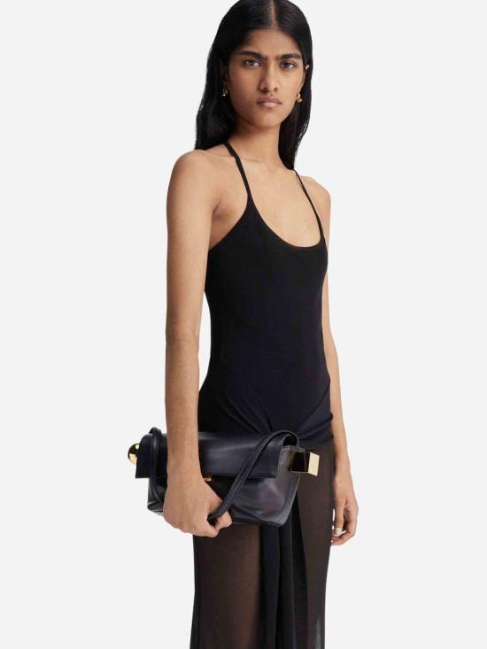 24FW 자크뮈스 토트백 24H243BA3833171100COTON100LAMBSKIN 990BLACK Black - JACQUEMUS