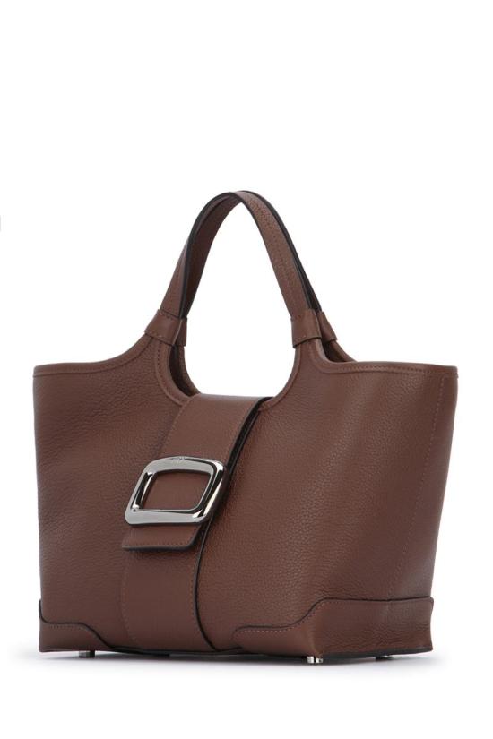 25FW 로저비비에 토트백 RBWAOGAE100QV7 S604 Brown - ROGER VIVIER