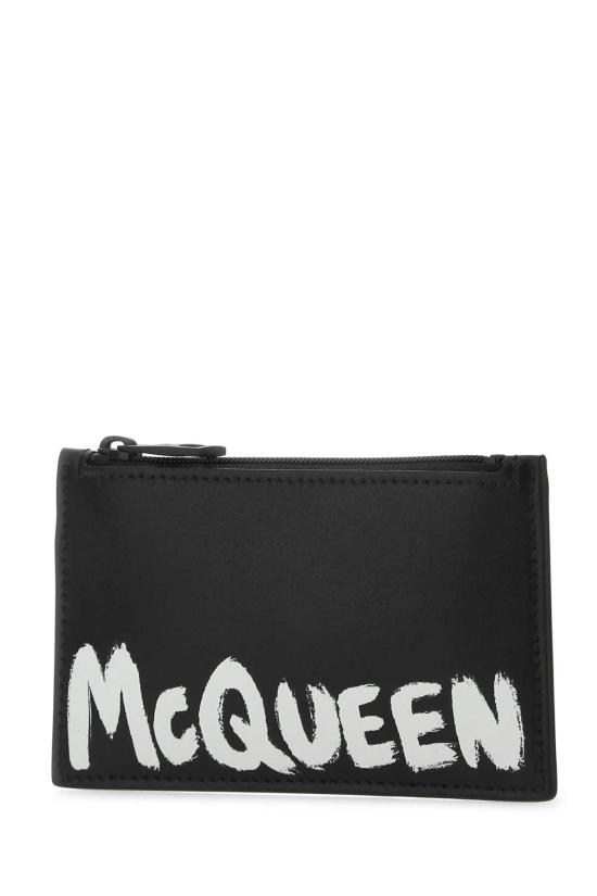 26SS 알렉산더 맥퀸 남성지갑 6831171AAMJ 1070 Black - ALEXANDER MCQUEEN
