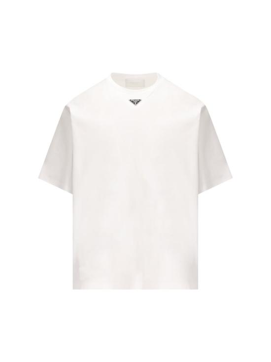 25FW 프라다 반팔 티셔츠 UJN861240F0009 AI25 WHITE