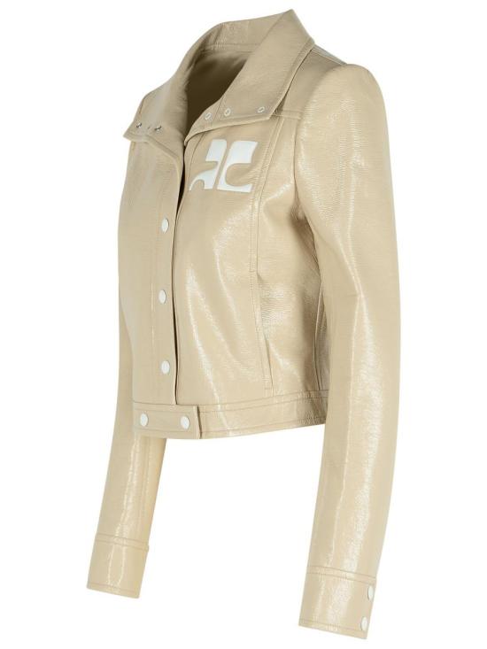 25FW 쿠레쥬 자켓 PERCBL005VY00149100 Beige - COURREGES