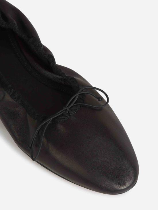 24FW 더로우 뮬/슬리퍼 F1539N66 BLKBLACK Black - THE ROW