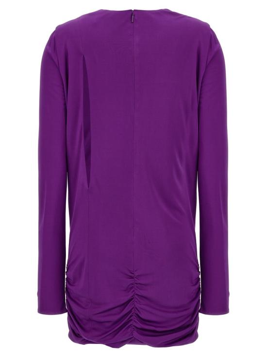 베르사체 숏 원피스 10100431A005721LD60 PURPLE - VERSACE