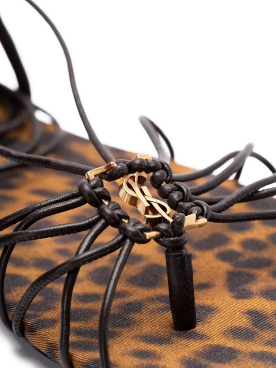 25SS 생로랑 샌들 820656 AADXX 2267 BROWN - SAINT LAURENT