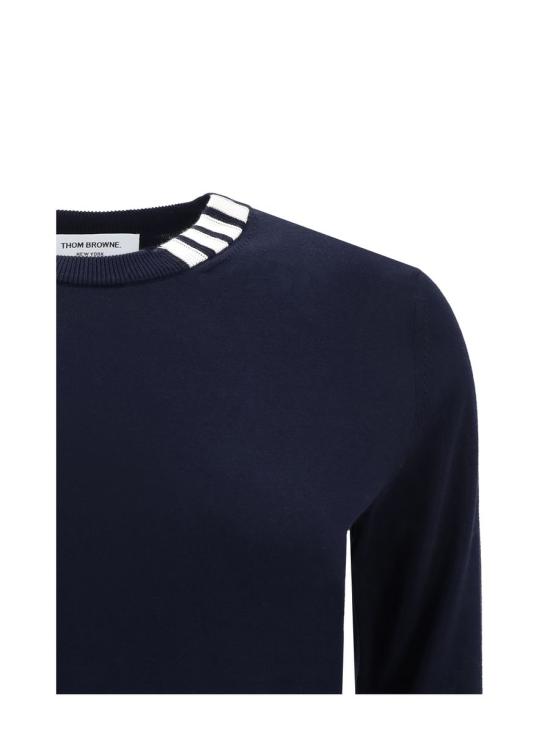 25SS 톰브라운 스웨터 FKA487A Y3036415 BLUE - THOM BROWNE