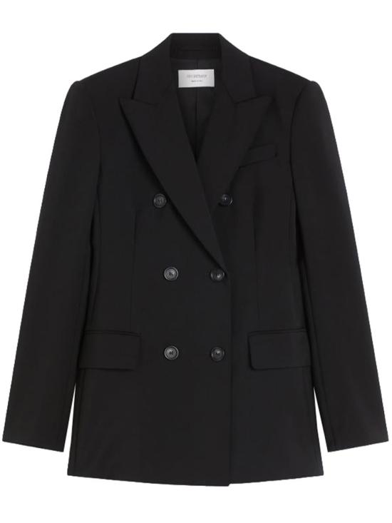 25FW 스포트막스 코트 2522046011600 004 NERO Black