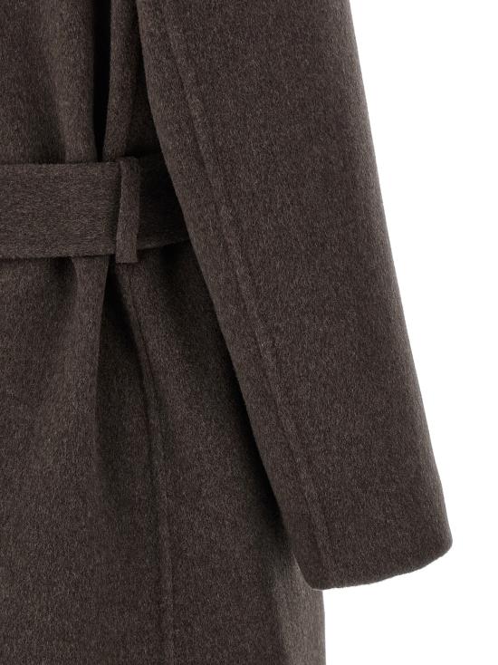 25FW 브루넬로 쿠치넬리 코트 MD5329893C017 Brown - BRUNELLO CUCINELLI