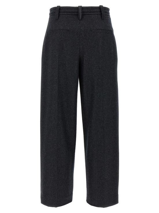 25FW 브루넬로 쿠치넬리 스트레이트 팬츠 M038PP9052C006 Gray - BRUNELLO CUCINELLI