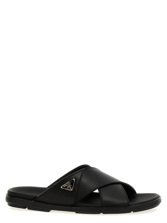 25FW 프라다 뮬/슬리퍼 2X3111FG0003LEMF0002 Black