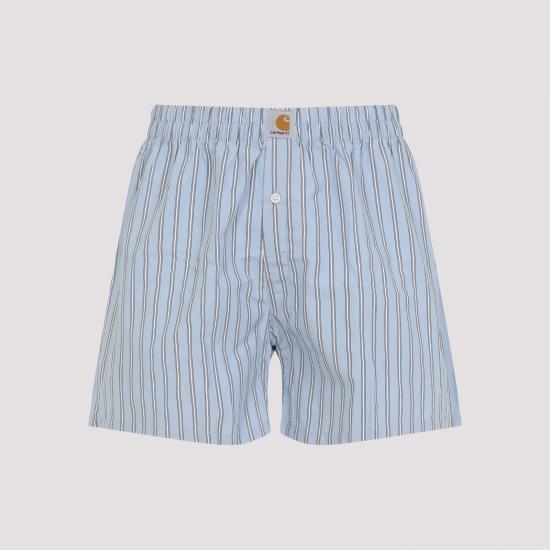 25FW 칼하트 WIP 팬티 I03235530OXX GRIMSBY STRIPE BLUE FOG