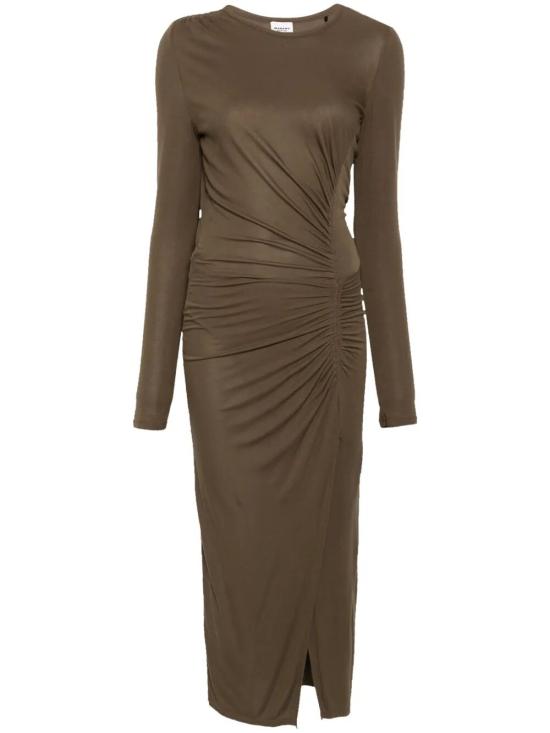 25FW 이자벨마랑에뚜왈 롱 원피스 RO0349FB C3K01E 67KI KHAKI