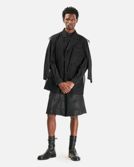  꼼데가르송 숏팬츠 Comme Des Garçons 도트 프린트 반바지 - COMME DES GARCONS