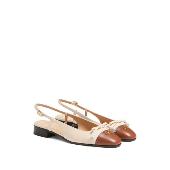 25FW 발렌티노 가라바니 플랫 슈즈 7W2S0MH0DDT AHA NEUTRALS BROWN - VALENTINO GARAVANI