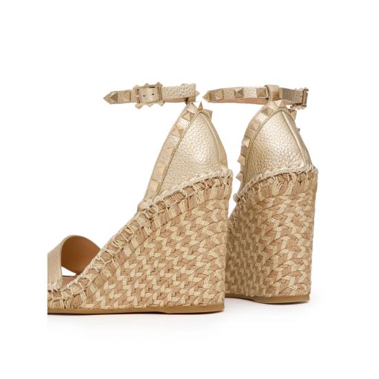 25FW 발렌티노 가라바니 슈즈 7W2S0090MFA 48U GOLD - VALENTINO GARAVANI