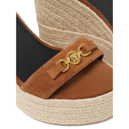 25FW 베르사체 슈즈 1A15226 1014100 1NI0V BROWN - VERSACE