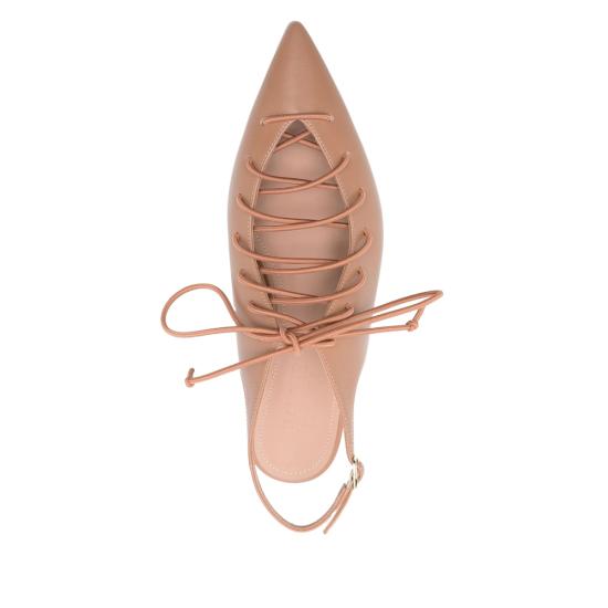 25FW 말론 슐저 플랫 슈즈 ALIA 10 7 BLUSH BROWN - MALONE SOULIERS