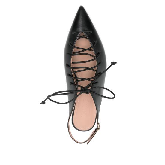 25FW 말론 슐저 플랫 슈즈 ALIA 10 2 BLACK - MALONE SOULIERS