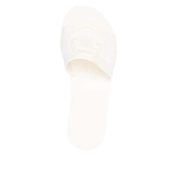 25SS 몽클레어 뮬/슬리퍼 M4095 4C000 40 035 WHITE - MONCLER