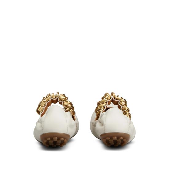 25SS 토즈 플랫 슈즈 XXW0HI0JJ10U 1OB015 NEUTRALS - TODS