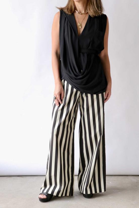  하쉬 블라우스 하체 노토  블랙 - HACHE